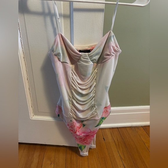 AFRM Tops - Revolve AFRM floral bodysuit